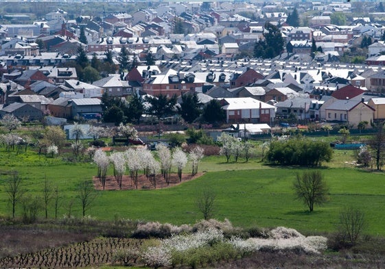 Casco urbano de Camponaraya.