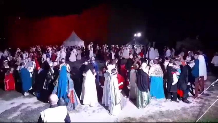 Danzas medievales en el castillo de Ponferrada