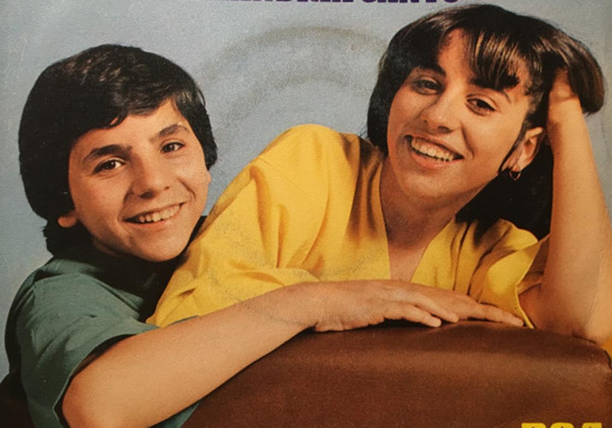 Imagen de una portada de uno de los discos de Tito y Tita.