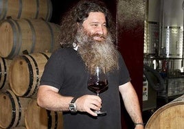 El viticultor berciano Raúl Pérez en una imagen de archivo.