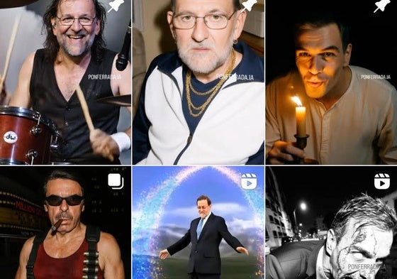 Imagen de algunos de los últimos post publicados por Ponferrada.ia en su salto a nivel nacional.