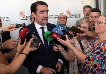 El consejero de Medio Ambiente, Vivienda y Ordenación del Territorio, Juan Carlos Suárez-Quiñones