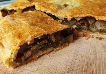 Imagen de la tradicional empanada berciana.