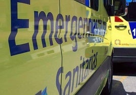 Ambulancias del Servicio de Emergencias 112.
