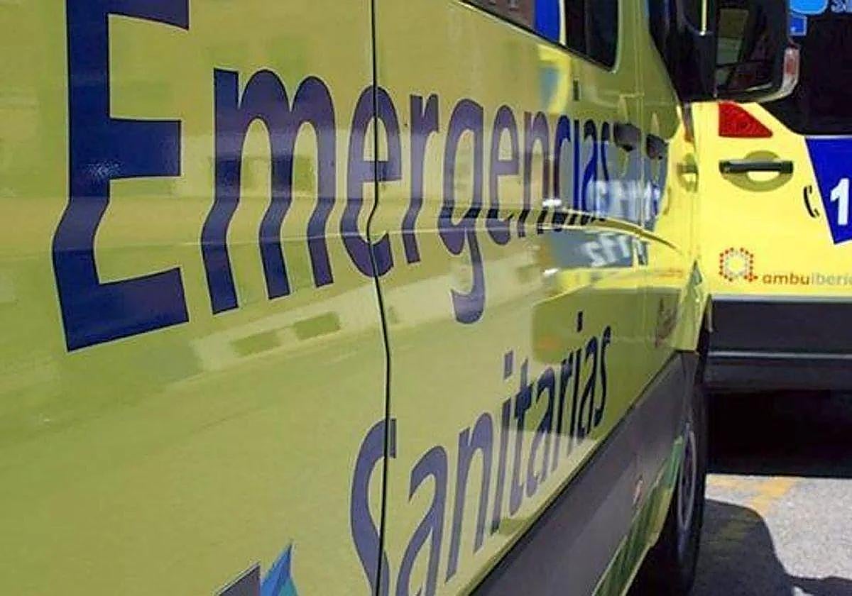 Ambulancias del Servicio de Emergencias 112.