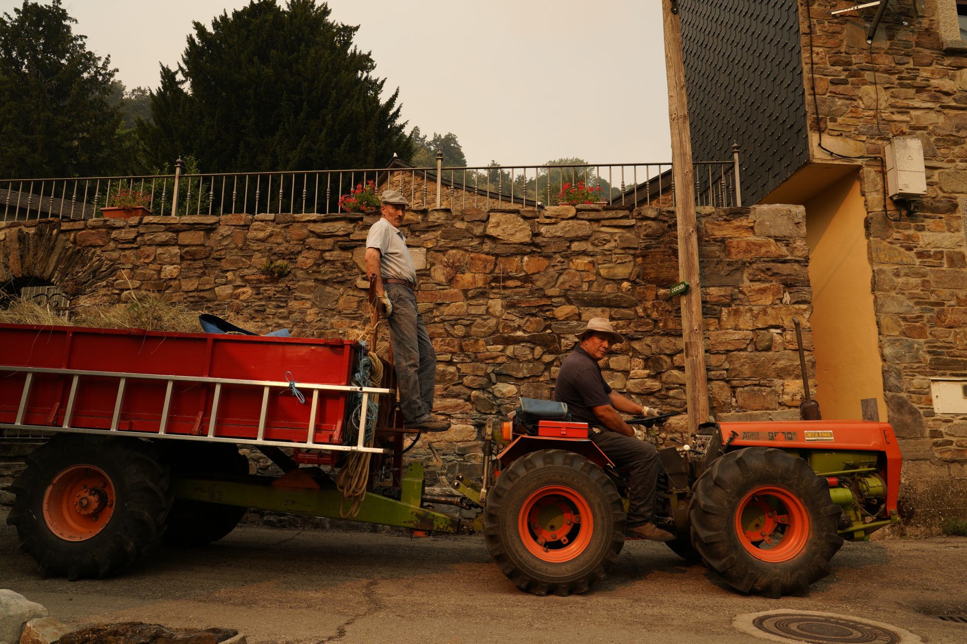 Incendio forestal en Salientes