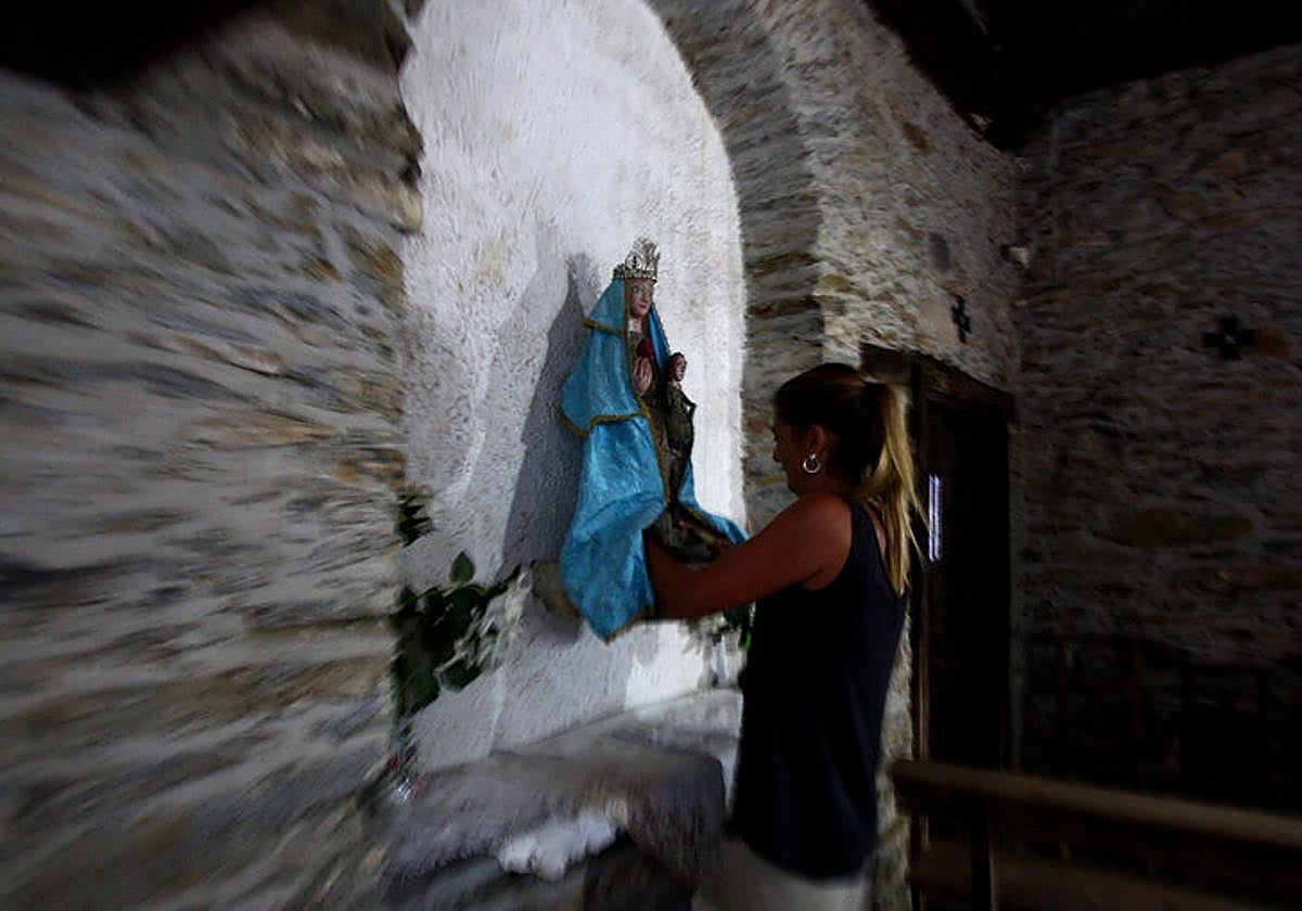 La Santa de Lusio que sobrevivió al fuego