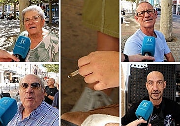 León no quiere dejar de fumar en las terrazas: «Estoy en la calle. Esto ya es rizar el rizo»