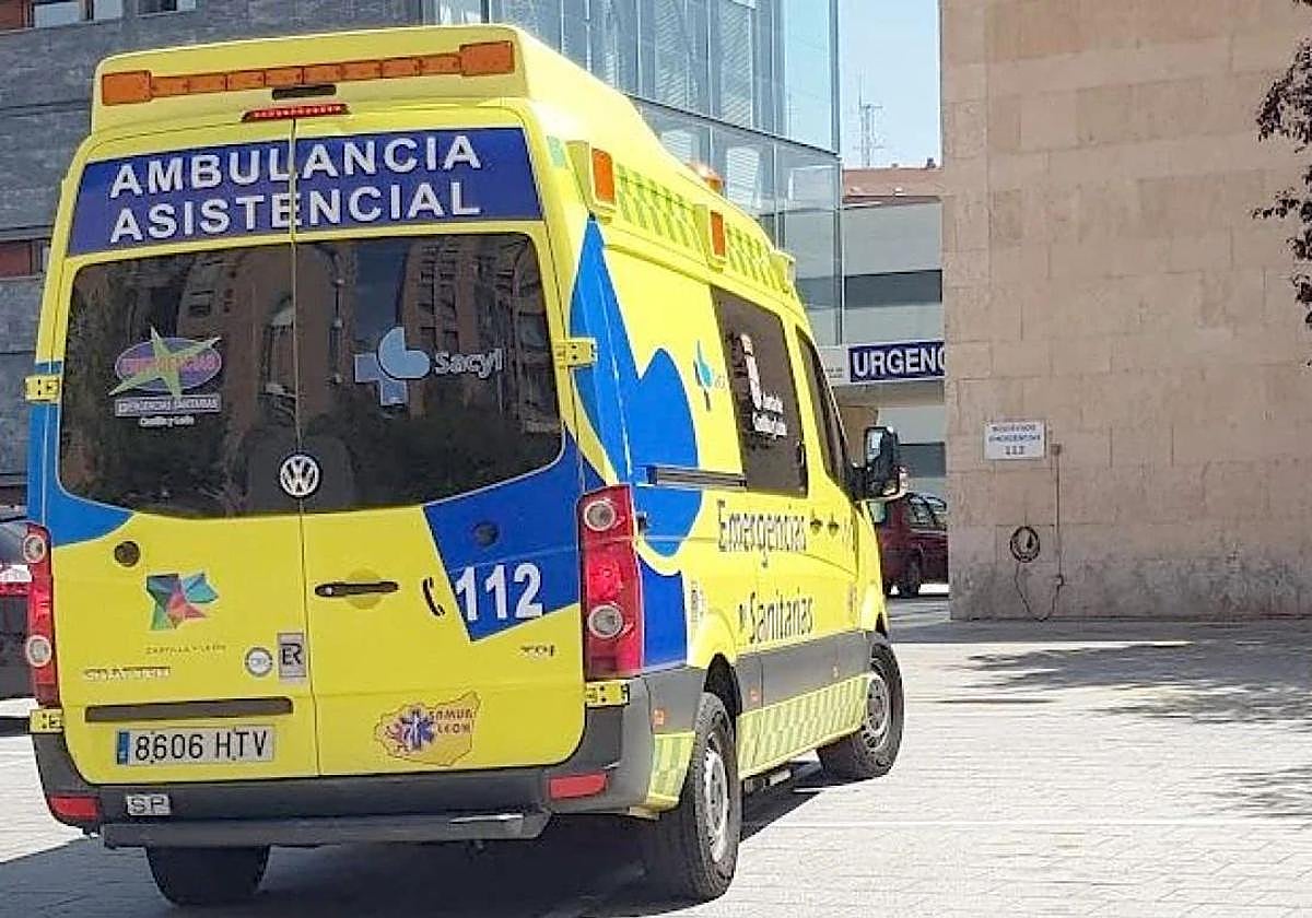 Ambulancia del Servicio de Emergencias 112.