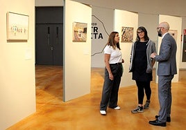 Inauguración de la exposición 'Eroding Franco', del periodista documental Jordi Jon, en La Térmica Cultural.