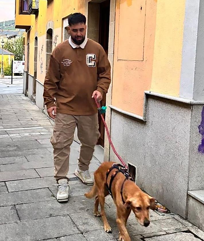 Imagen secundaria 2 - Agallas en sus primeros paseos con Sergio Cascallana.