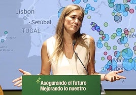 La ministra de Transición Ecológica, Sara Aagesen.