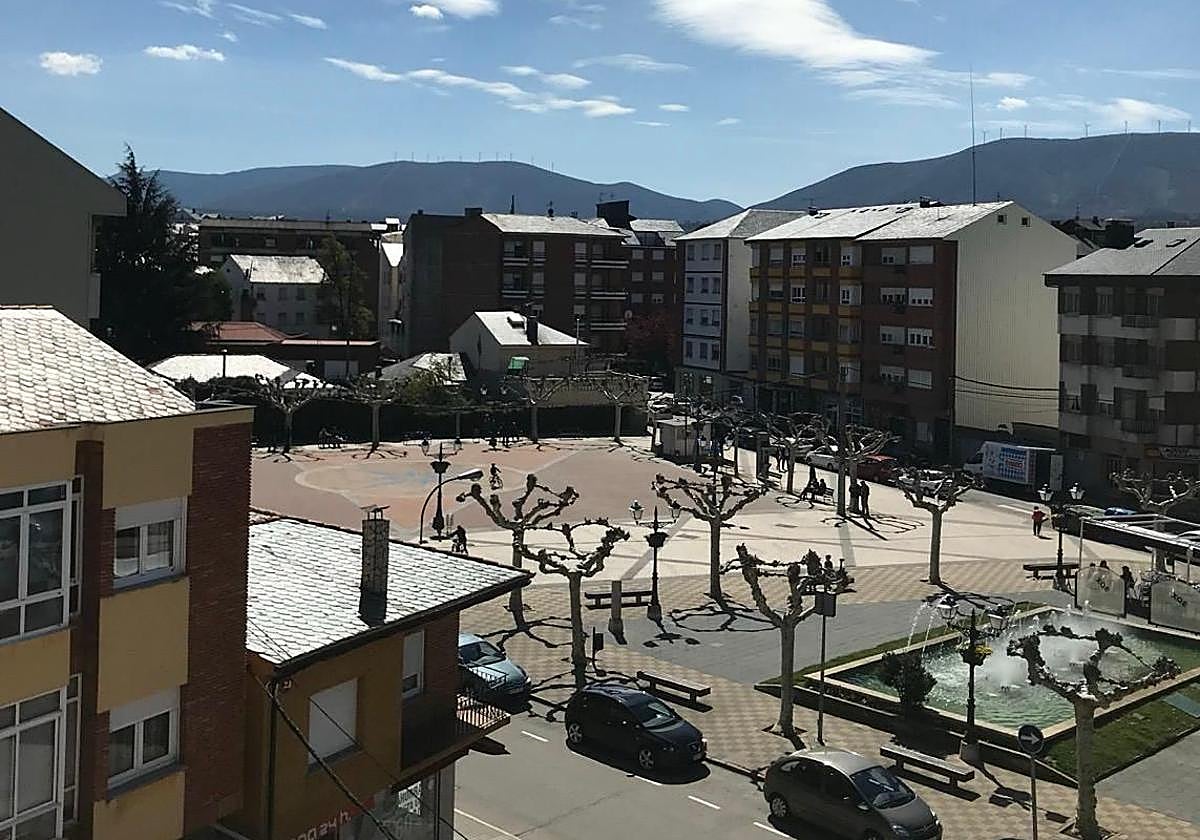 Imagen panorámica de Bembibre.