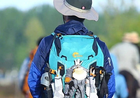 Imagen de archivo de un peregrino