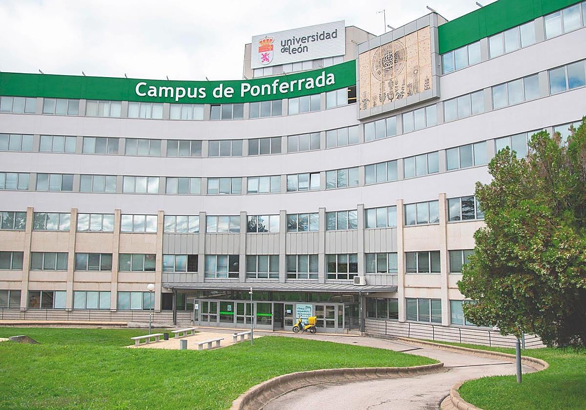 Imagen del campus de la ULE en Ponferrada.