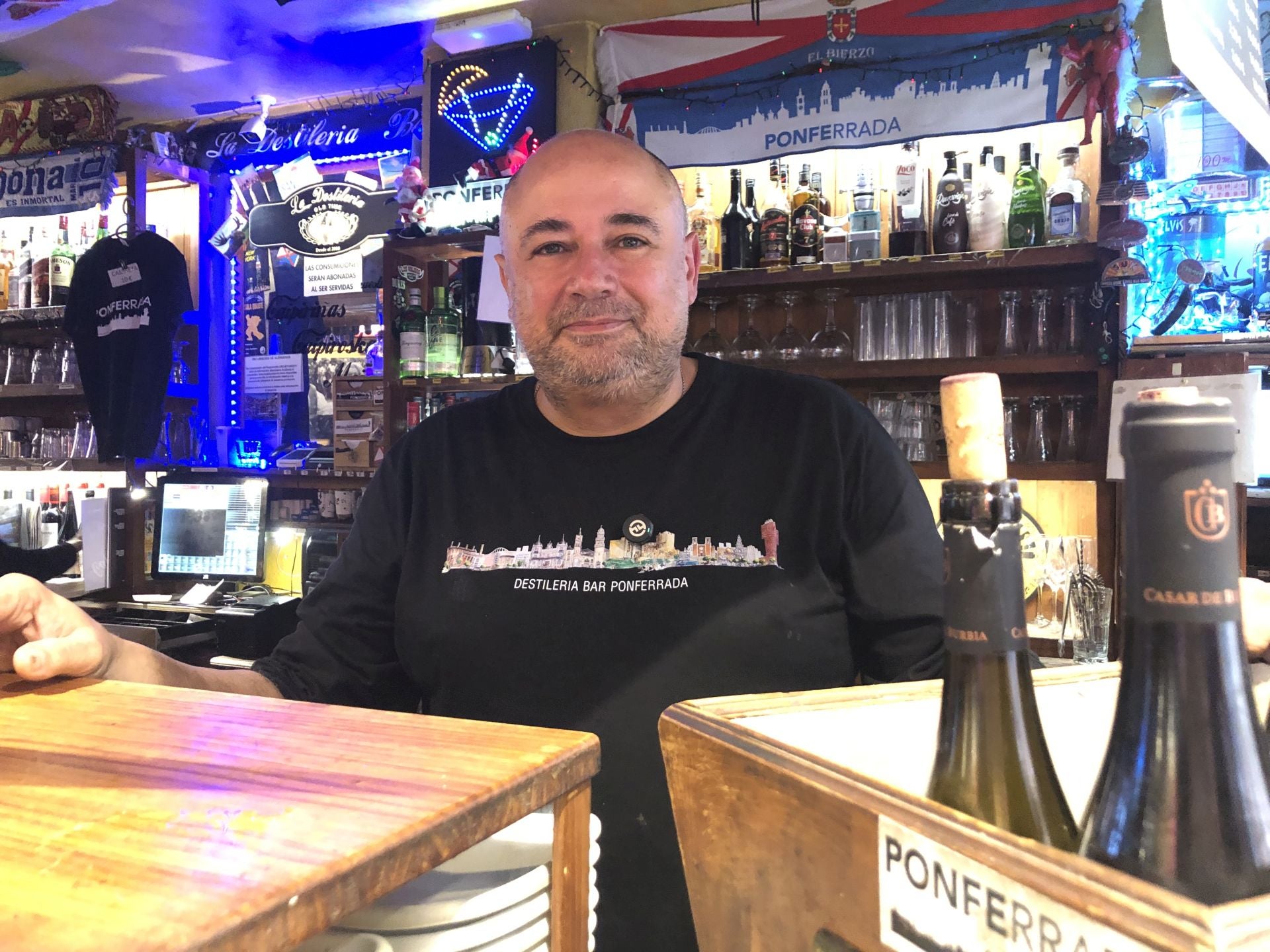 Bar La Destilería de Ponferrada.