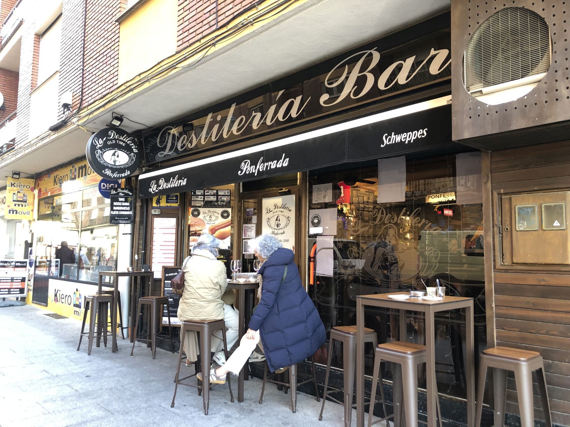 Bar La Destilería de Ponferrada.