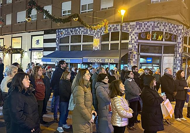 Acto en Ponferrada de la Plataforma contra las Violencias Machistas del Bierzo y Laciana.