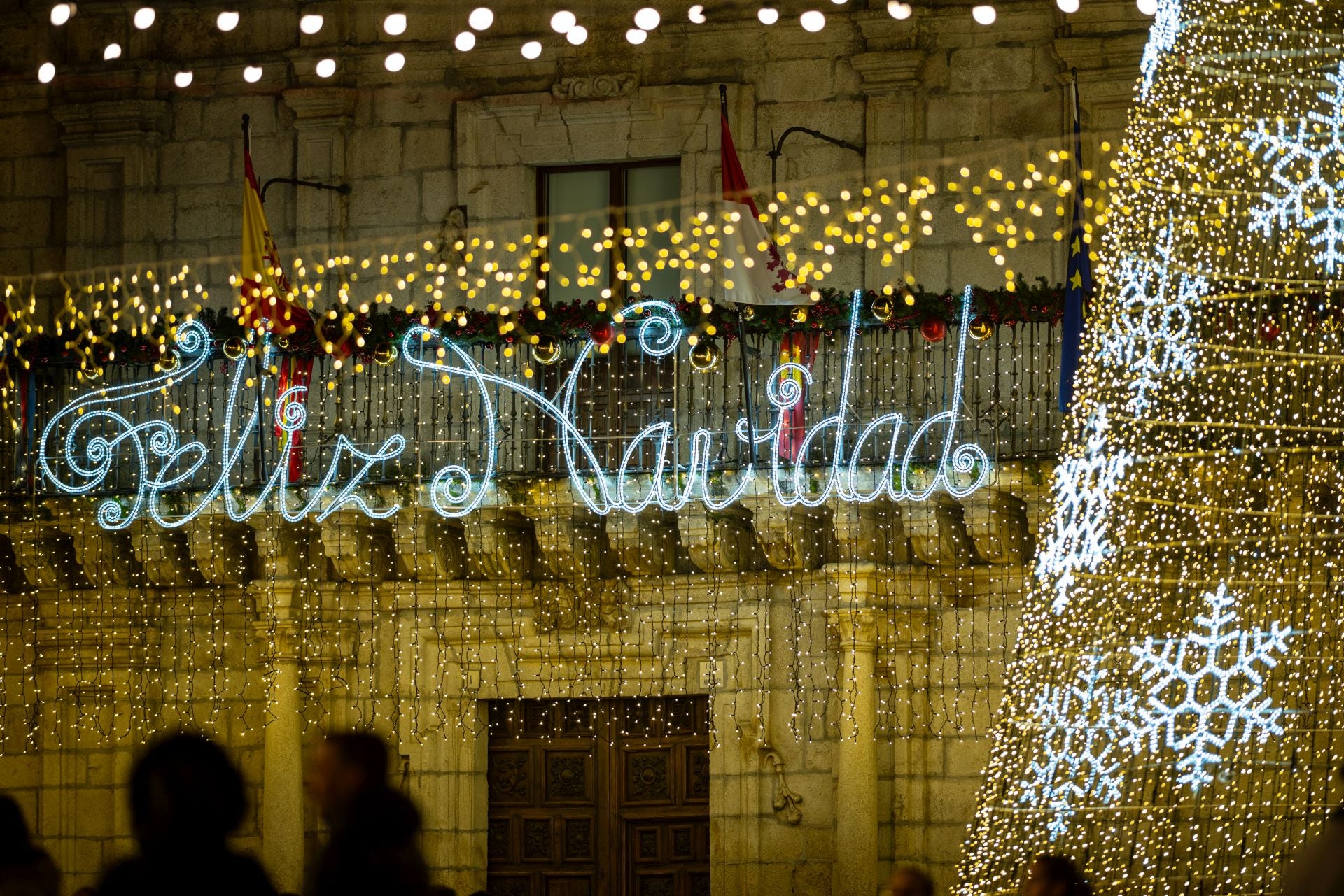 Las mejores imágenes de las luces de Navidad de Ponferrada