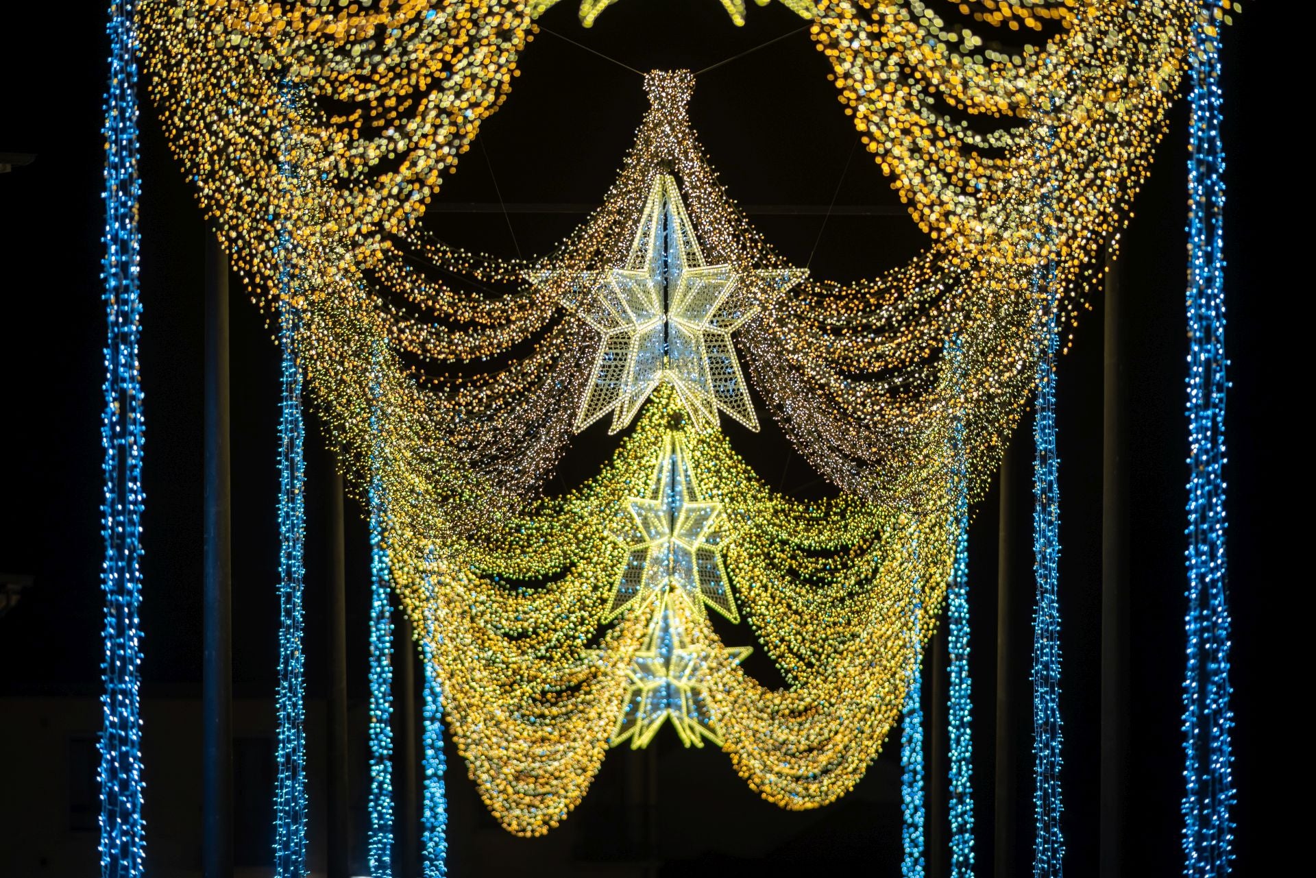 Las mejores imágenes de las luces de Navidad de Ponferrada