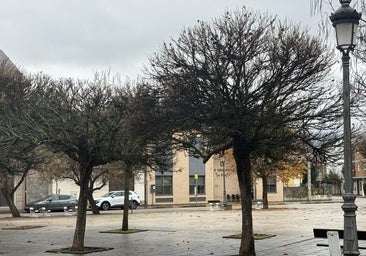 Un barrio de Ponferrada protesta por la falta de luces: «Nosotros ponemos la vela y la Ampa el mechero»