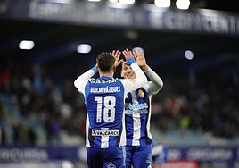 Imagen del partido en el Toralín