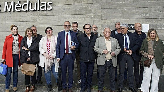 La erosión del terreno, principal daño del incendio en Las Médulas que no presenta problemas «irreversibles»