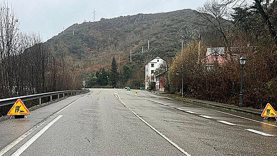 La Junta retrasa temporalmente las obras en la carretera CL-631 debido al mal tiempo