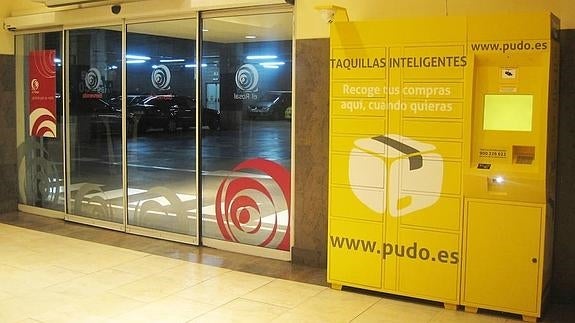 Las taquillas inteligentes 'Pudo' llegan a Ponferrada.
