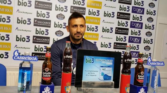 Manolo Herrero, entrenador de la Ponferradina.