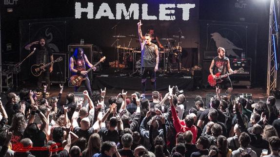 Imagen de un concierto de Hamlet.