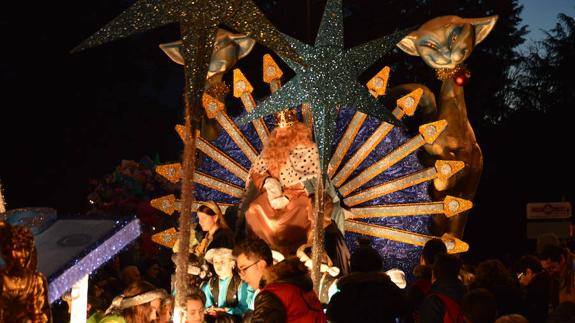 Cabalgata de Reyes en Ponferrada.