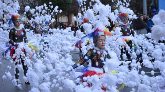 Desfile de carnaval en Ponferrada.