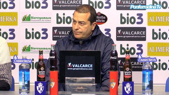 Álvarez Tomé, entrenador de la Ponferradina.