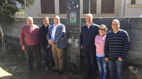 Imagen del monumento a Manuel Murillo.