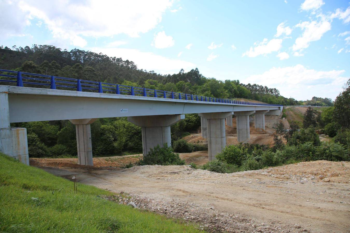 Las obras del tramo Unquera-Pendueles de la autovía