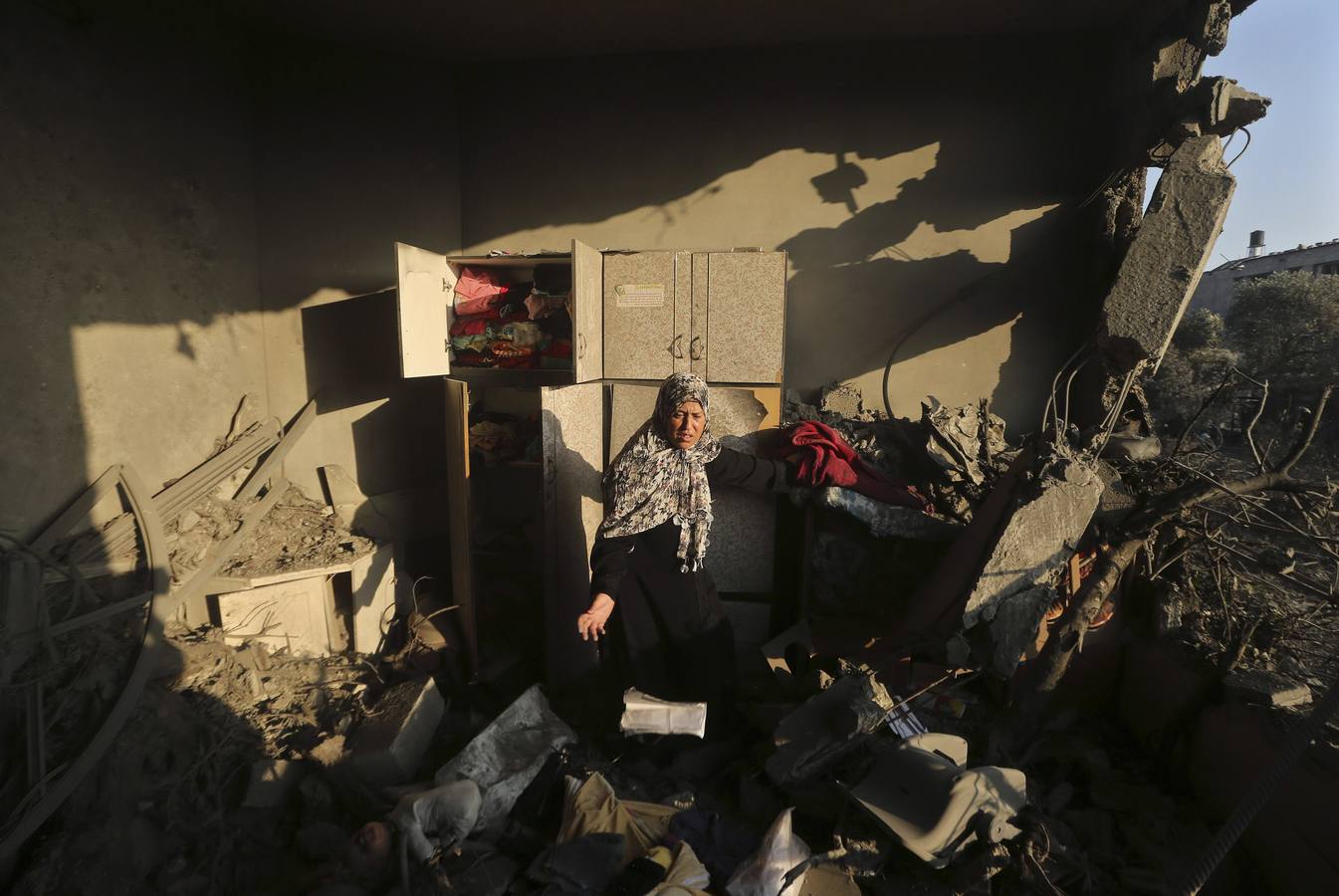 Destrucción y desolación en Gaza