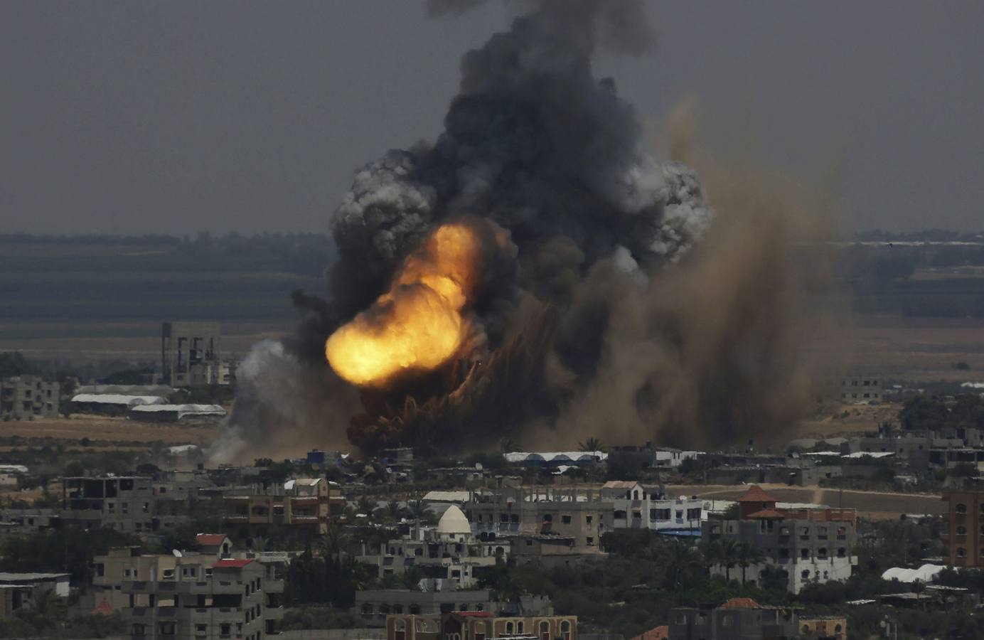 Destrucción y desolación en Gaza