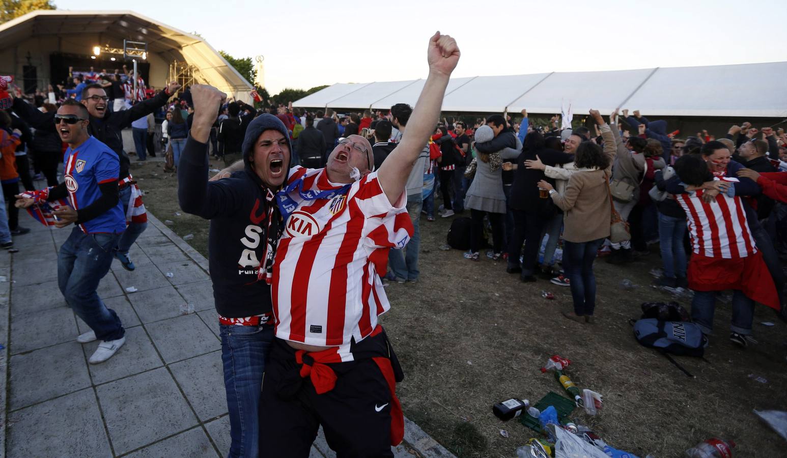 Real Madrid - Atlético, en imágenes