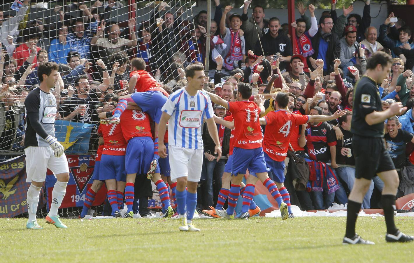 Las mejores imágenes del Ceares-Águilas (1-0)