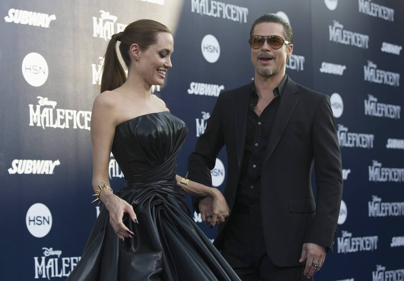 Brad Pitt y Angelina Jolie, en el estreno de &#039;Maléfica&#039;