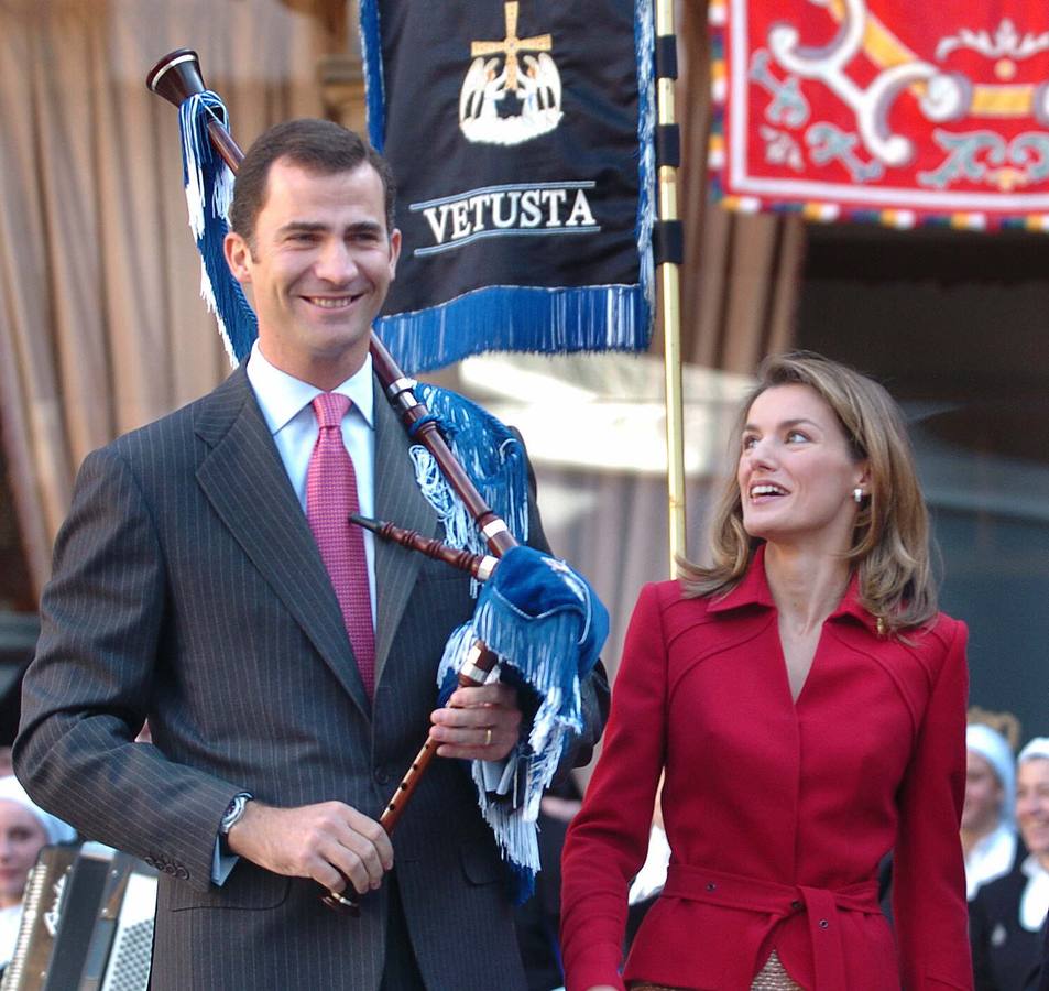 Don Felipe y Doña Letizia en Asturias
