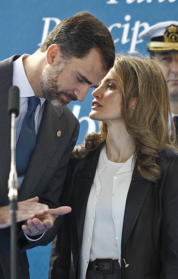 Don Felipe y Doña Letizia en Asturias