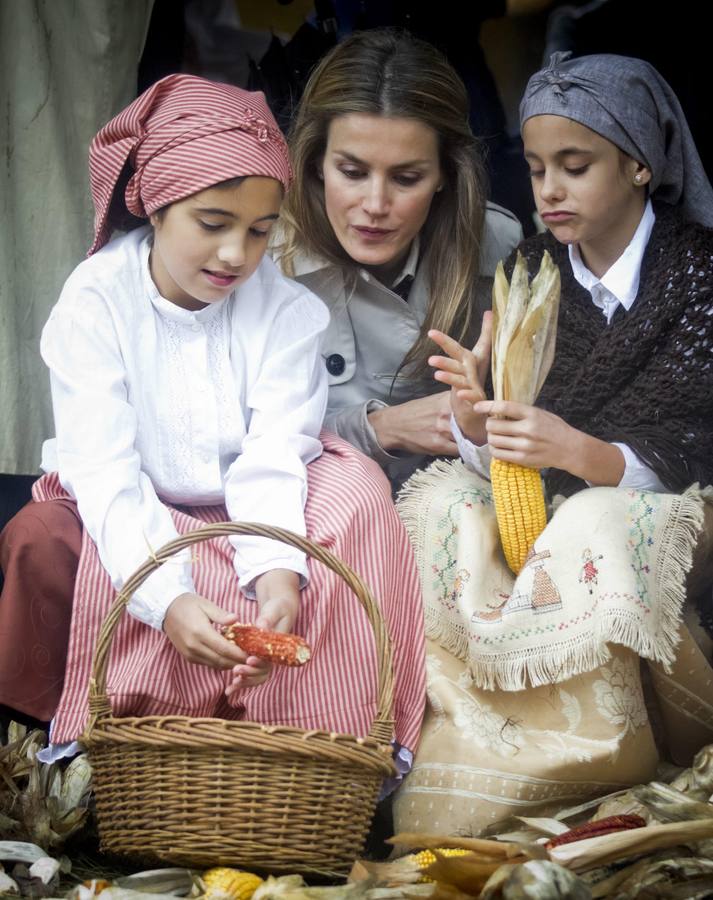 Don Felipe y Doña Letizia en Asturias