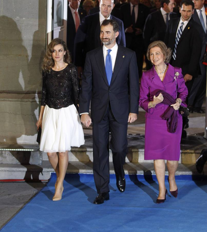 Don Felipe y Doña Letizia en Asturias