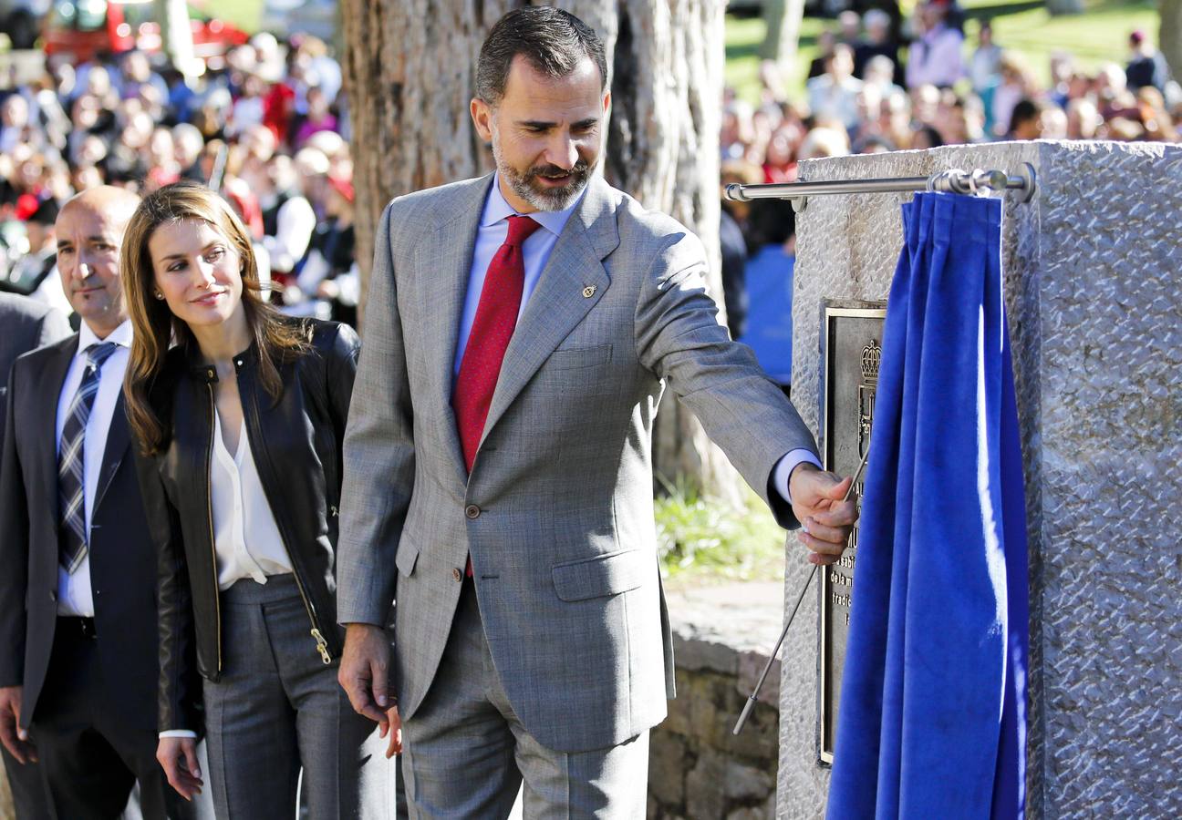 Don Felipe y Doña Letizia en Asturias