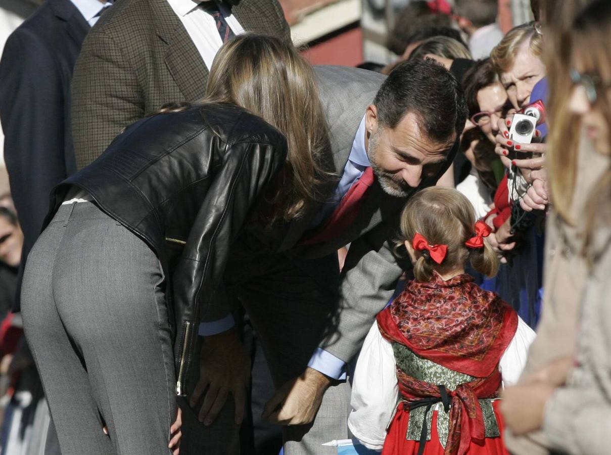 Don Felipe y Doña Letizia en Asturias