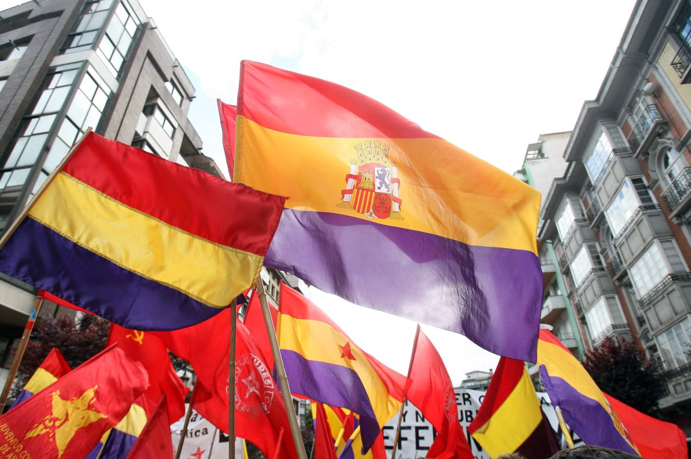 Manifestación por la República en Oviedo
