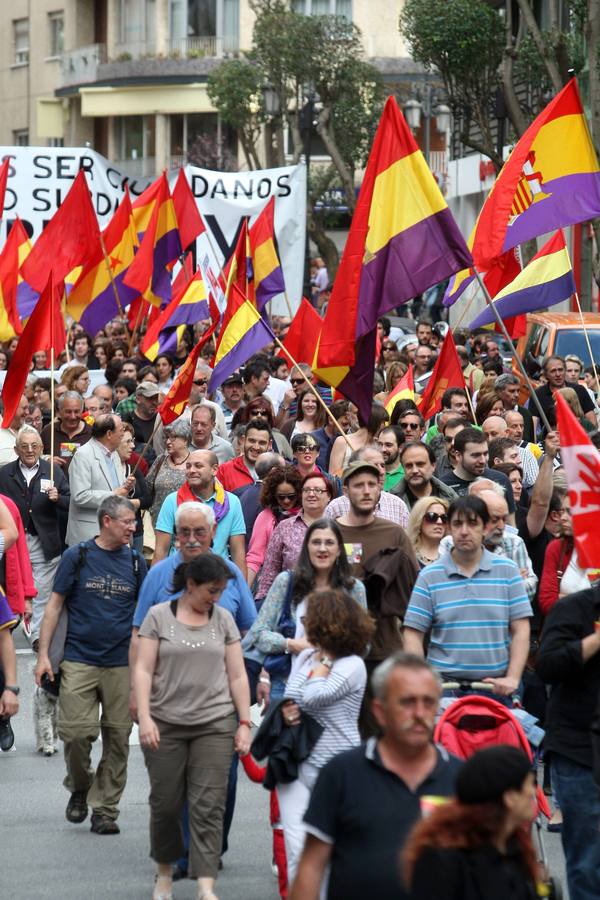 Manifestación por la República en Oviedo