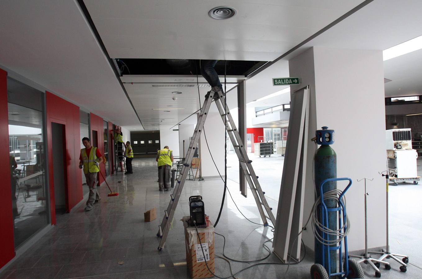 El nuevo HUCA cobra vida